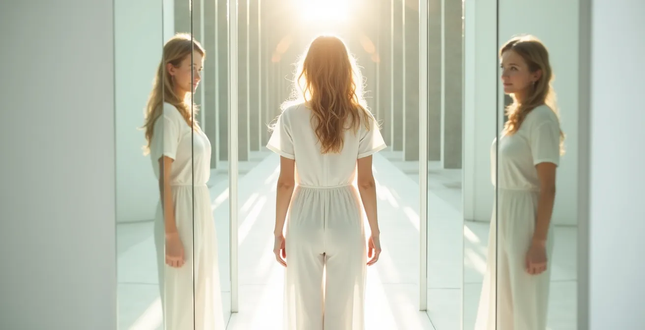 Porträt einer selbstbewussten Frau mit natürlicher Ausstrahlung