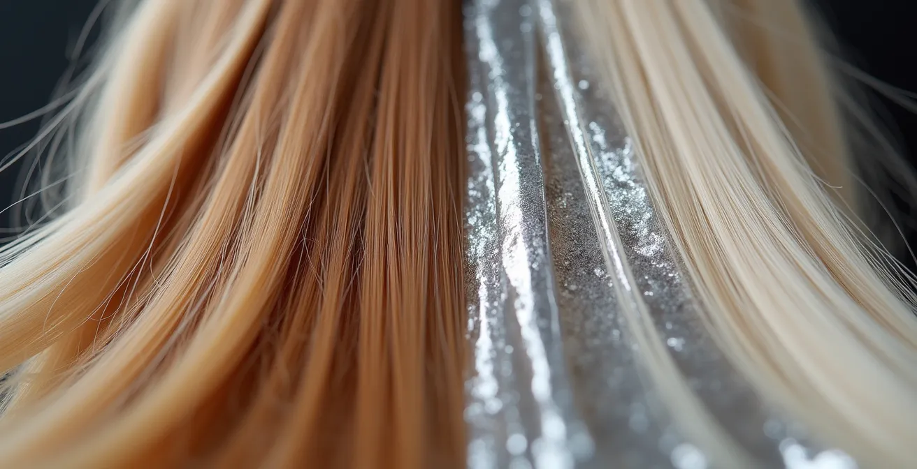 Vergleich zwischen Balayage und Foliensträhnen Färbetechniken